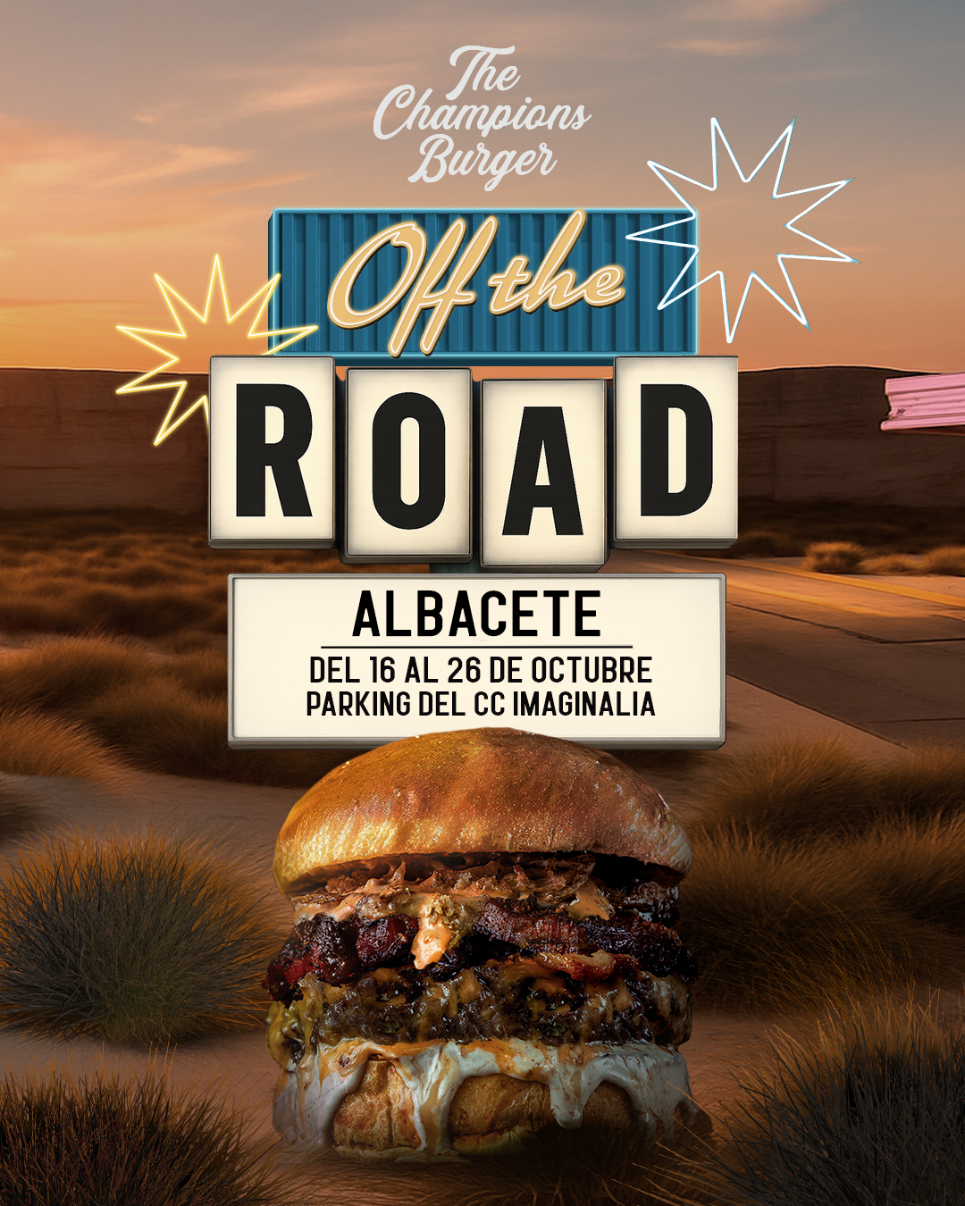 The Champions Burger en Imaginalia