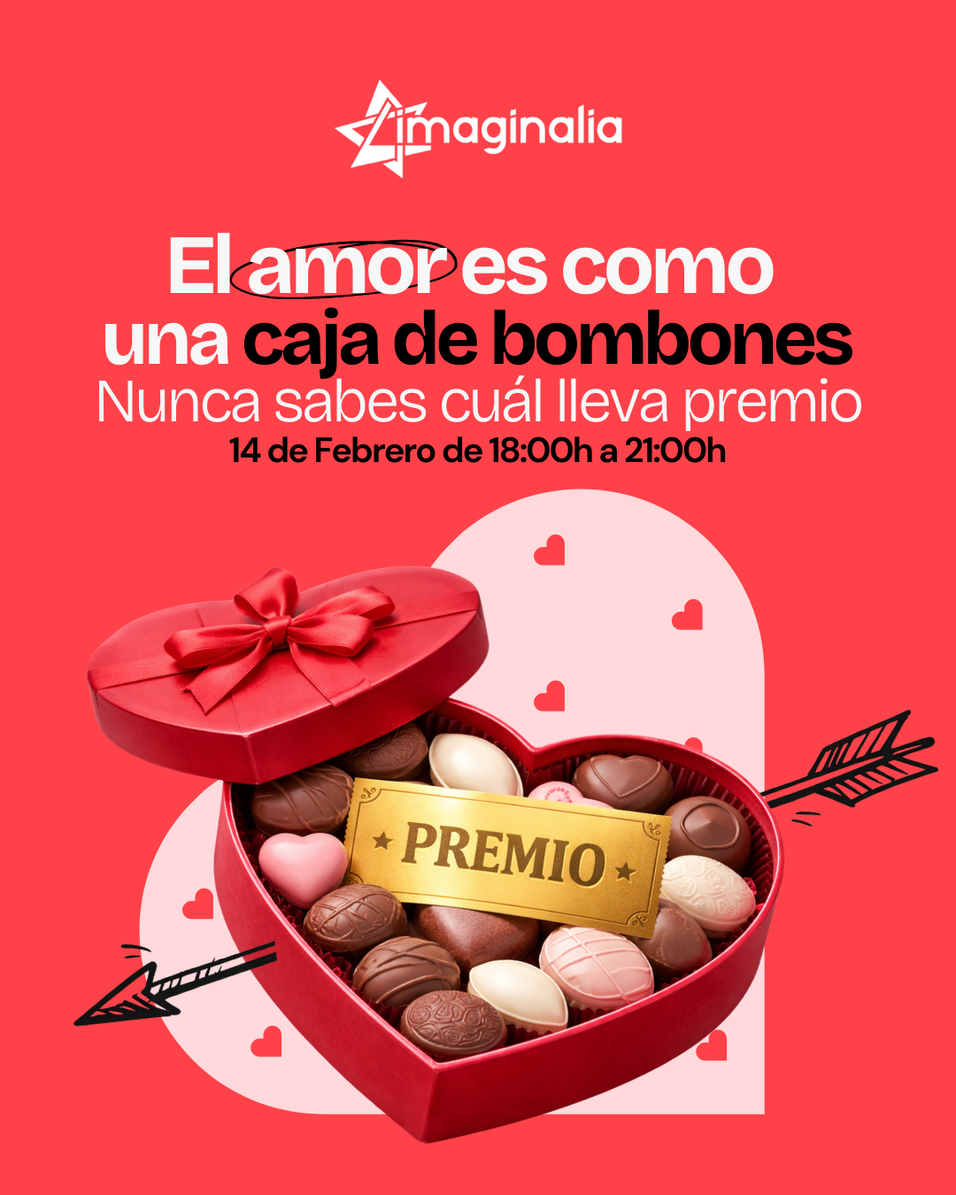 El amor es como una caja de bombones… nunca sabes cuál lleva premio